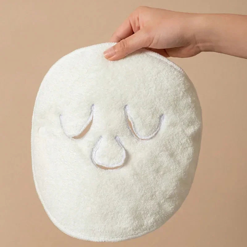 5-in-1 Facial Care Towel Set: Hot/Cold Compress, Cleaning, Moisturizing, Steaming & More!