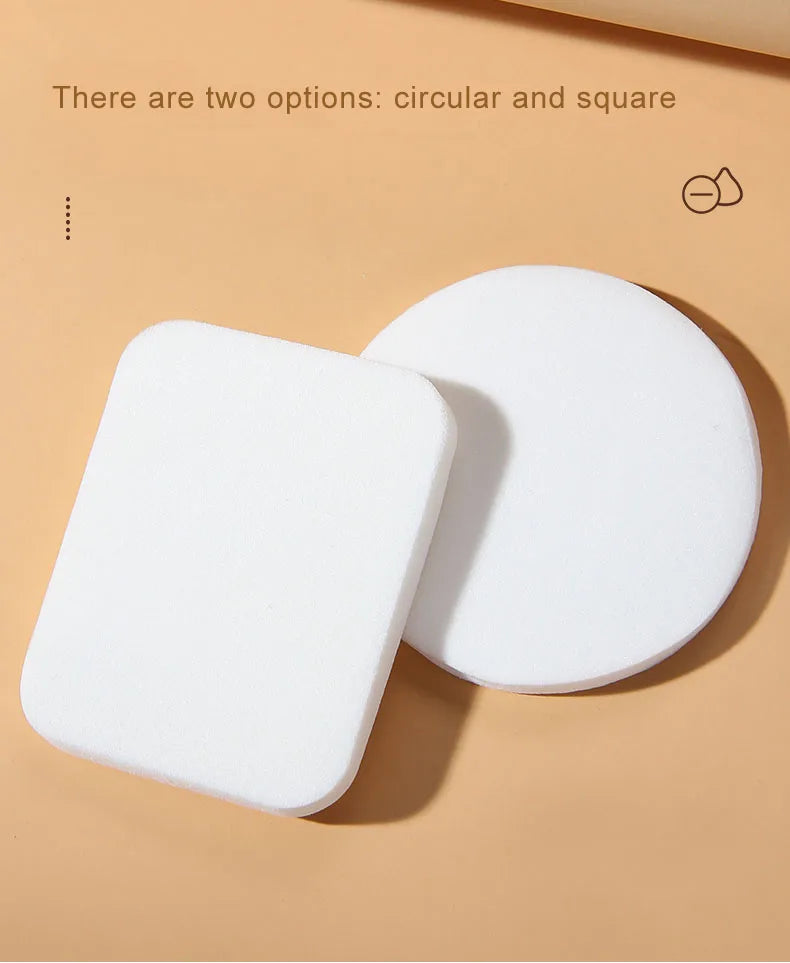 20pcs Cosmetic Puff Makeup Super Soft Puff Wet Dry Dual Use BB CC Cream Contour Facial Makeup Sponge Portable Trave Beauty Tool