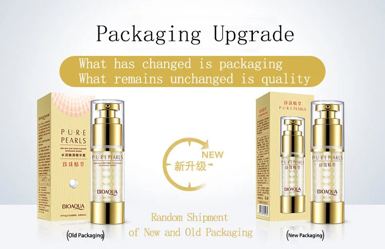 Pure Pearl Face Skin Care Essence Facial Cream Eye Cream Firming Freshing Moisturizing Brightening Facial Skin Care Products