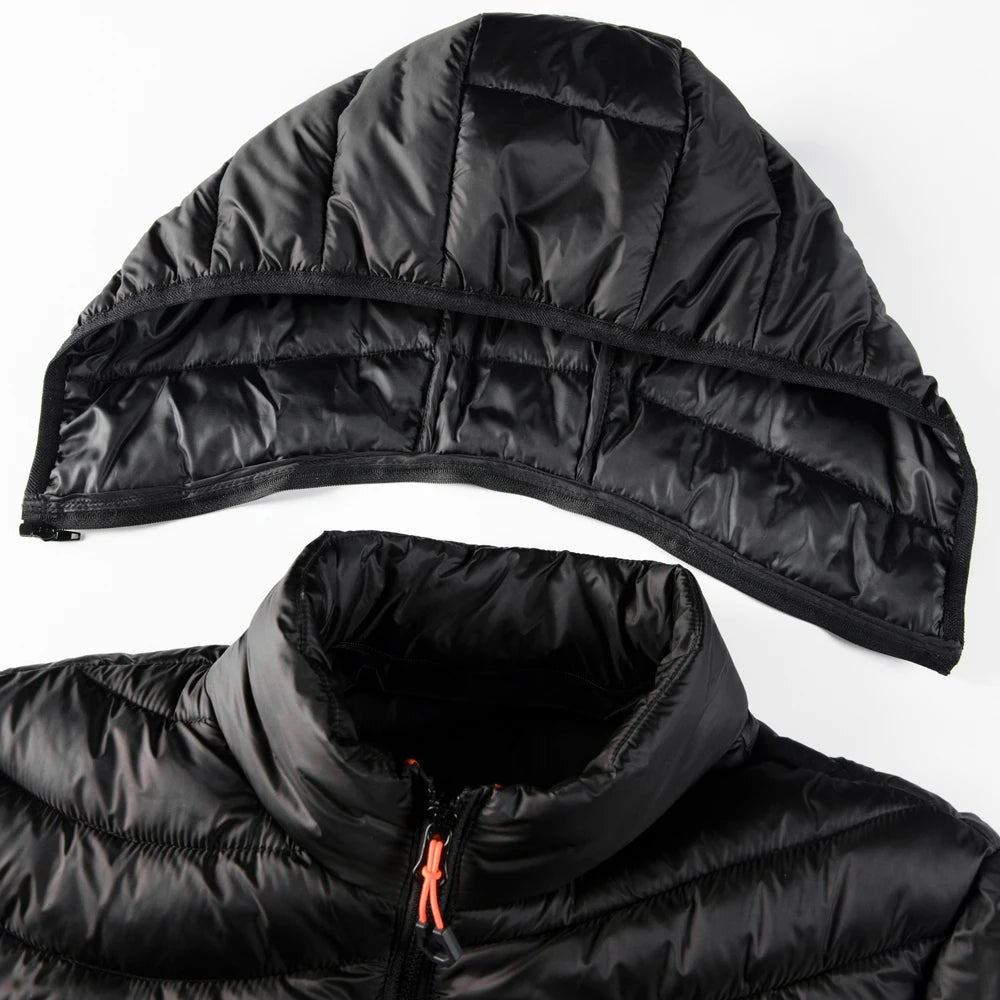 New Autumn Winter Men Warm Waterproof Parkas Jacket Coat Mens Hooded Casual Brand Windproof Thick Outwear Hat Parkas Jacket Male