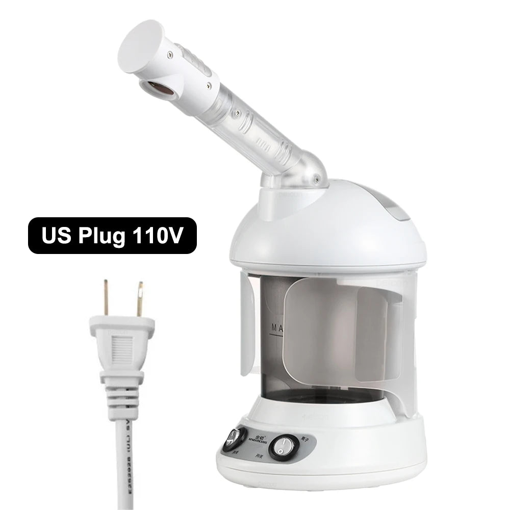 Facial Steamer For Face Vaporizer Hot Mist Sprayer Moisturizing Nano Humidifier Professional Hydrating Skin Care Facial Steamer