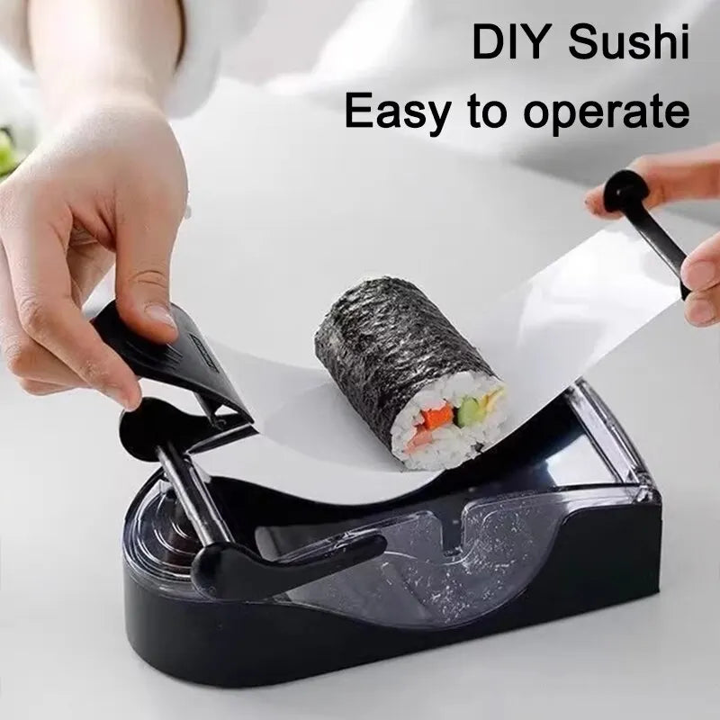 Sushi DIY Tools Seaweed Wrapped Rice And Vegetable Roll Kitchen Workers Japanese Drum Making Sushi Cake Mold Novice Kitchen Tool