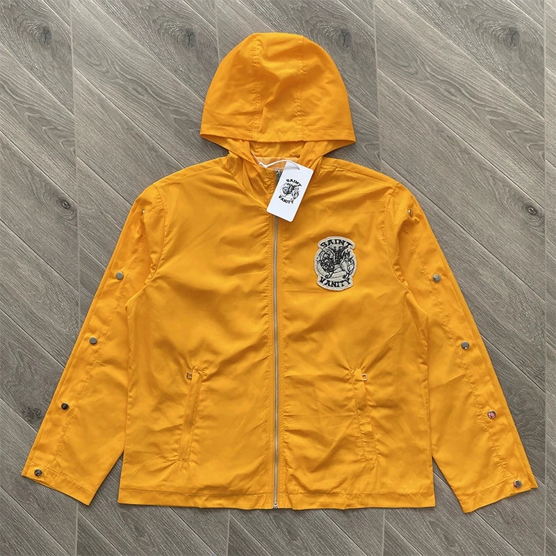 SAINT VANITY Embroidered Buckle Sports Sweatpants Jogger Men Women Drawstring Long Pants Trousers