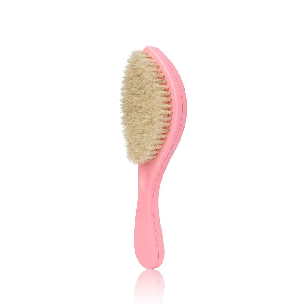 New MAN Hair Brush Boar Bristle For Men's Beard Shaving Comb Face Massage Facial Hair Cleaning Brush Wave Comb Drop Shipping