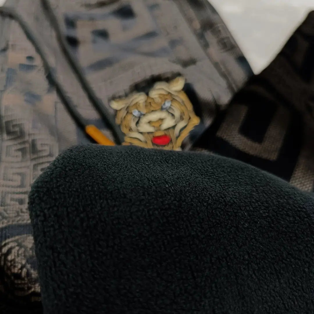 New Harem Pants with Tiger Embroidery for Men Autumn and Winter Sweatpants Men Clothing baggy Joggers Streetwear Track Pants