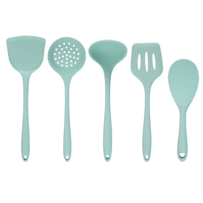 Silicone Kitchen Cooking Utensils Spatula Pasta Cookware Set cooking accessories kitchen utensils kitchen tools kitchen gadgets