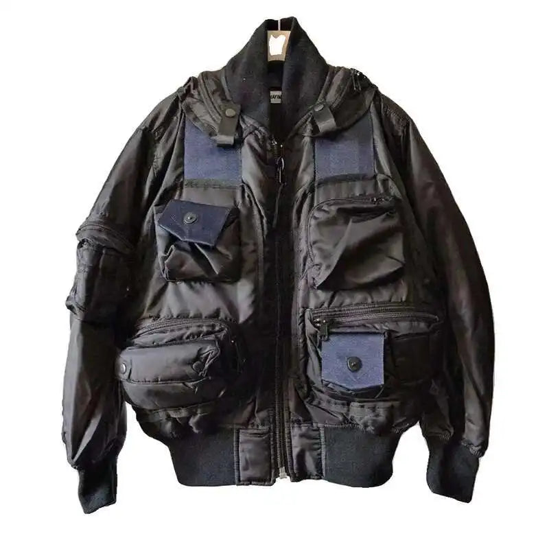 LUZHEN 2024 Autumn Winter Padded Jackets Handsome Trendy Functional Personalized Multi Pockets High Quality Outerwear LZ7916