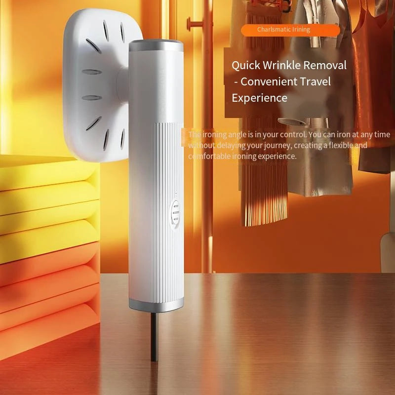 Handheld Iron Steamer 360° Ironing Small Garment Steamer USB Powered Electric Ironing Machine for Fabric Clothes Ironing