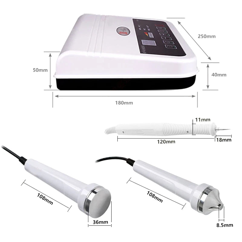 Ultrasonic Facial Massager Skin Care Face Lifting Cleaning Anti Aging Wrinkle Remove Ultrasound Face Body Massage Beauty Device