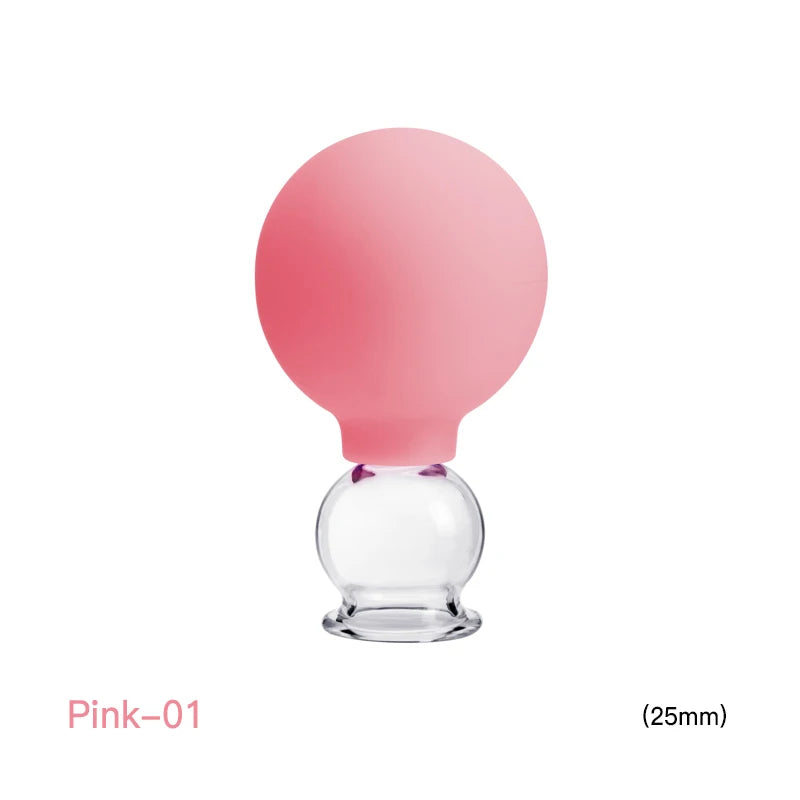 Glass Silicone Cupping Cups Set Face Body Vacuum Suction Massage Cups Anti Cellulite Cans Facial Cupping Jars Health Care Gift