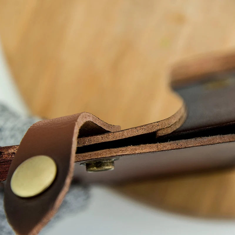 Kitchen Chef Cleaver Chopping Knife Sheath Leather Slicing Blade Guards Protect Case Cover Camping Hunting Travel Scabbard Tools