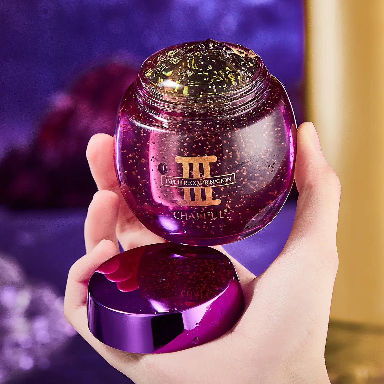 Purple Bandage Face Cream Hyaluronic Acid Collagen Facial Care Anti Wrinkle Moisturizing Face Cream Anti Aging Night Creams