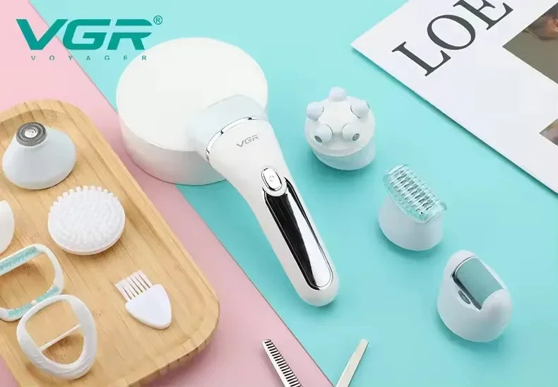 VGR Hair Trimmer Professional Hair Removal Tool Electric Epilator Lady Shaver Waterproof Hair Remover Epilator for Women V-733
