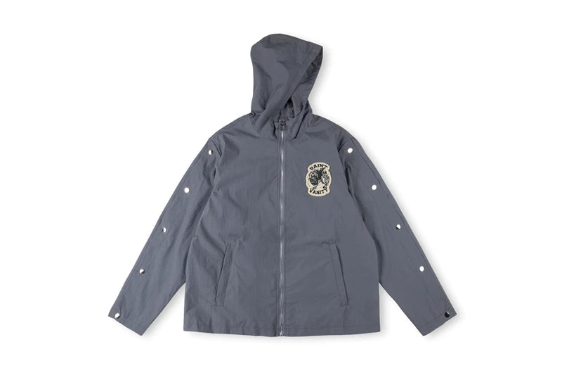 SAINT VANITY Embroidered Buckle Sports Sweatpants Jogger Men Women Drawstring Long Pants Trousers