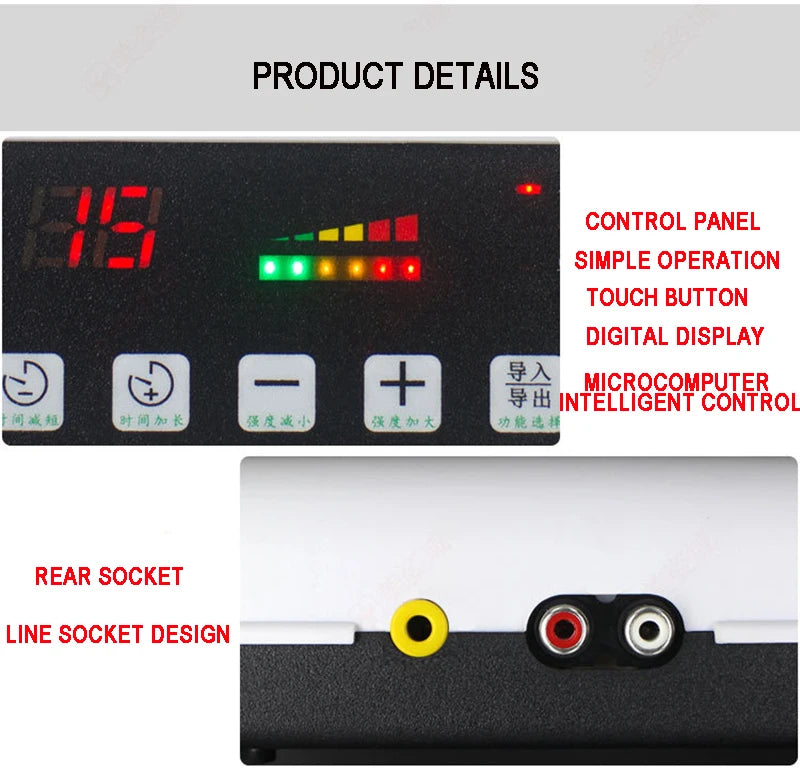 Ultrasonic Facial Massager Skin Care Face Lifting Cleaning Anti Aging Wrinkle Remove Ultrasound Face Body Massage Beauty Device