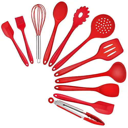 Silicone Kitchen Cooking Utensils Spatula Pasta Cookware Set cooking accessories kitchen utensils kitchen tools kitchen gadgets