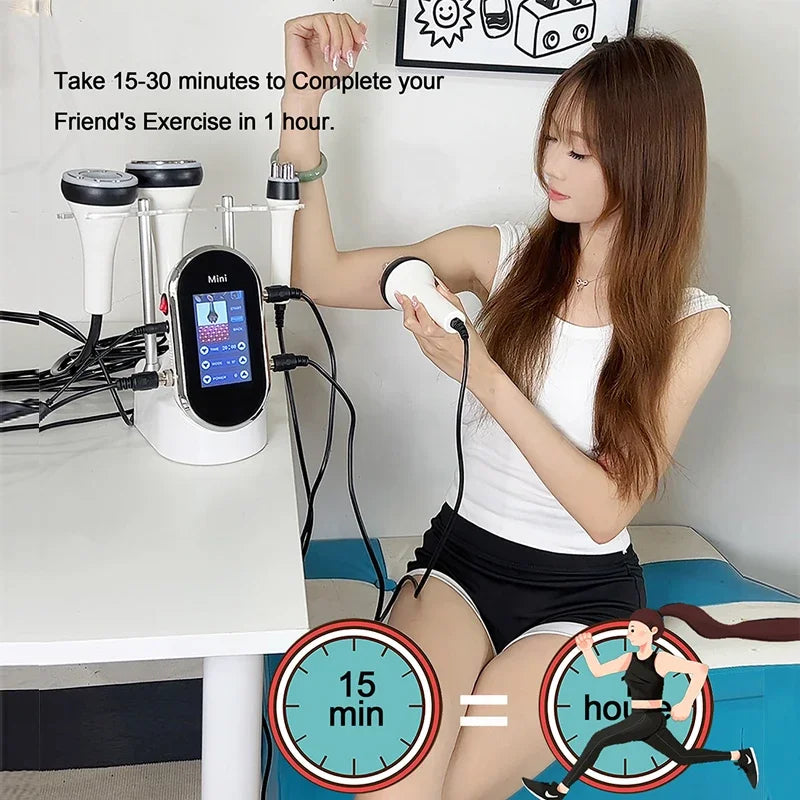 40K Cavitation Lipo Slimming Machine 4 in 1 Facial Care Ultrasonic Liposuction Cavitation Skin Lifting Tightening Shaping Device