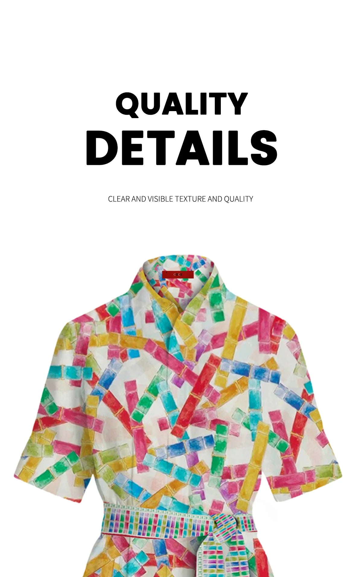 CHCH Summer Chic Printed Long Dress Women Fashion Lapel Half Sleeve Single Breasted Shirt Dresses 2024 Female Commuting Outfits