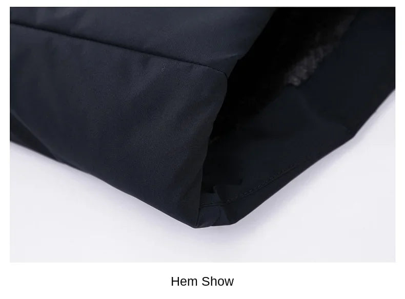 Men's Fashion Thickened Cotton-padded Jacket Windproof Warm Wear Resistant Fashion Casual High-quality Fabric Crisp Comfortable