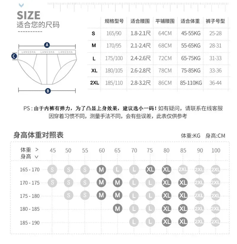 Men's thread colored briefs low waist comfortable breathable sexy briefs wholesale