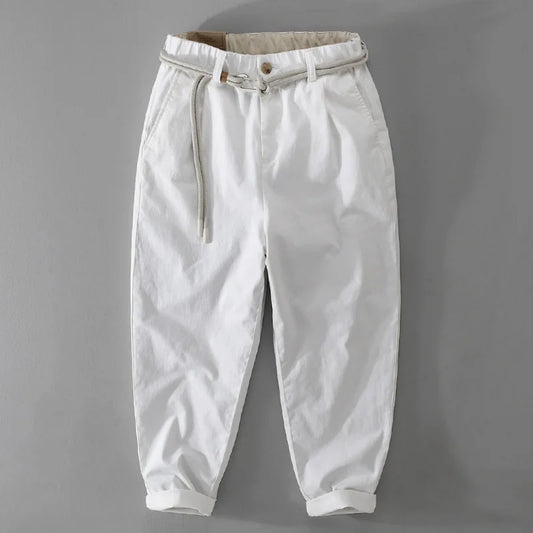 2025 New Men's clothing, Japanese workwear, pants, versatile, loose fit, youth heavyweight casual workwear, men's pants