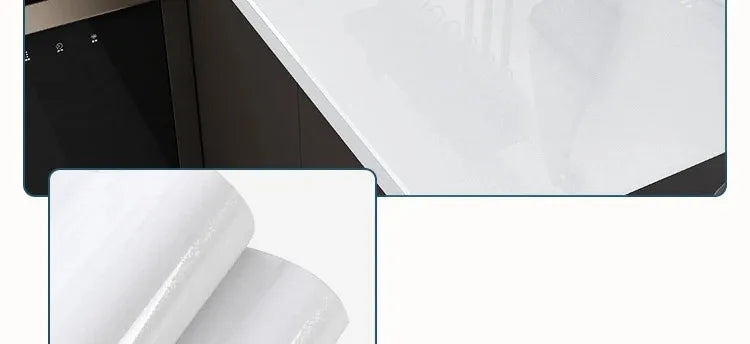 40cm Marble Kitchen Oil-Proof Film Stove Waterproof Moisture-Proof Self-Adhesive Wallpaper Countertop  Renovation Tile Stickers