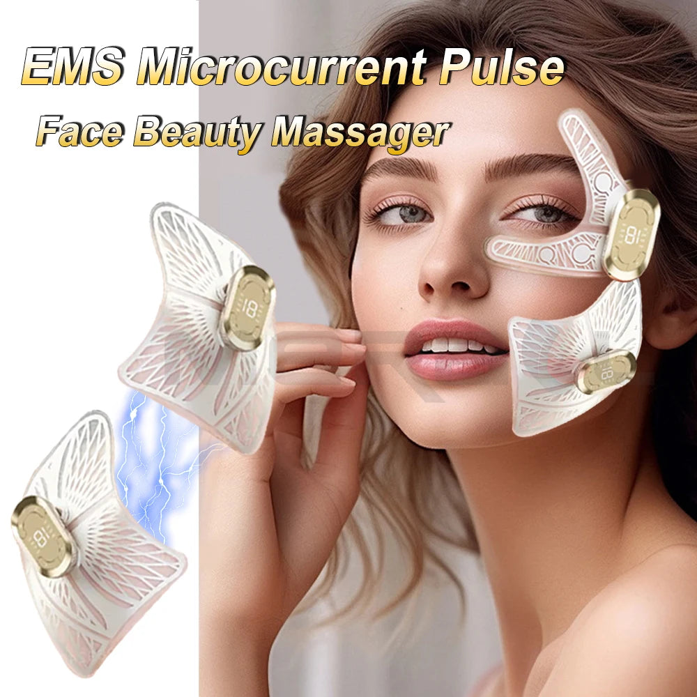 Electric EMS Eye Beauty Massage Muscle Stimulator Facial Lifting Anti-Wrinkle Lift Face Skin Care Dark Circles Relieves Fatigue