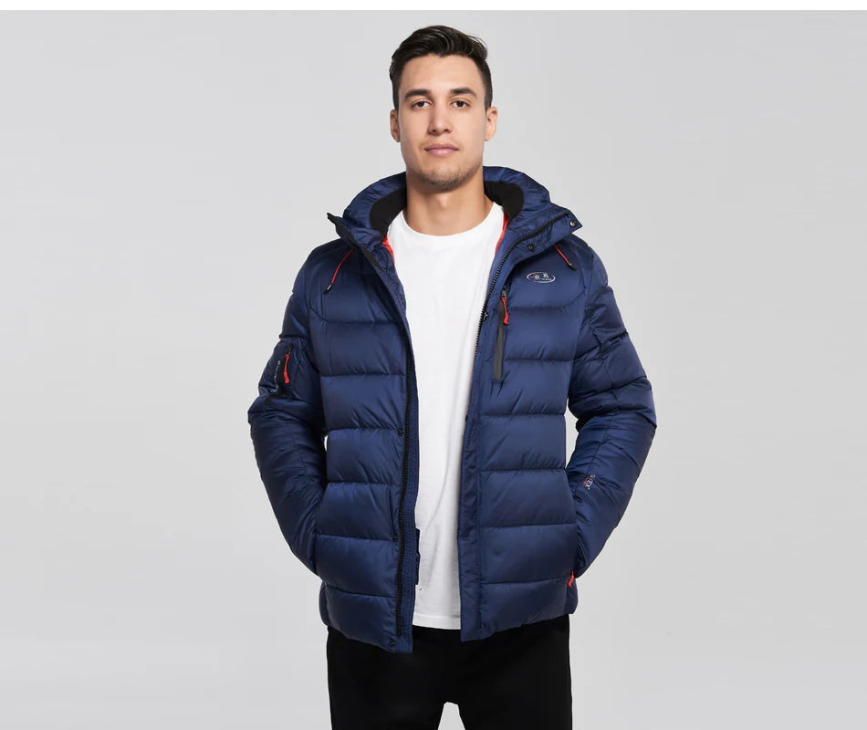 TALIFECK Men Winter Jacket Cotton Padded Jacket Parka Homme Quilted Coats High Quality Brand Winter Warm Coat Men Russian Size