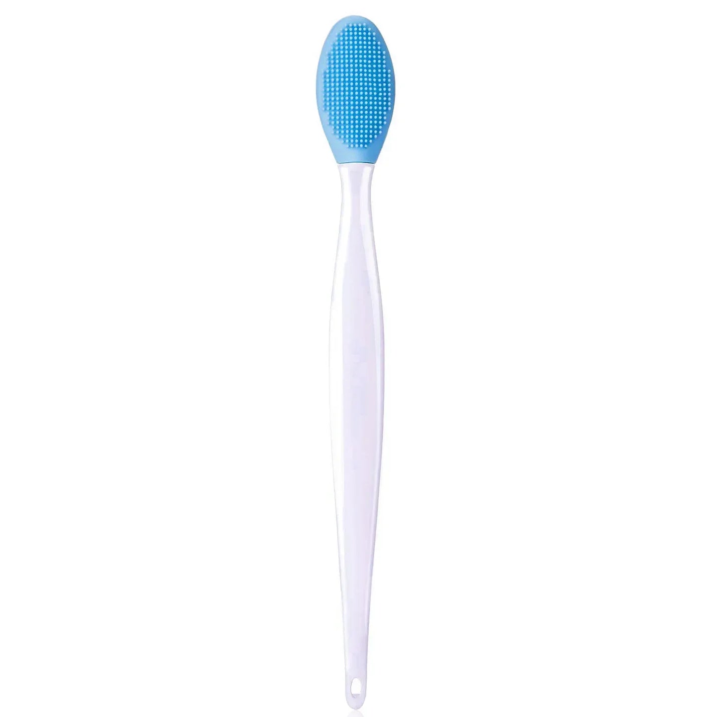 2pc Skin Care Lip Exfoliating Facial Cleansing Face Scrub Nose Clean Brush Blackhead Remove Silicone Double-Sided Skin Care Tool