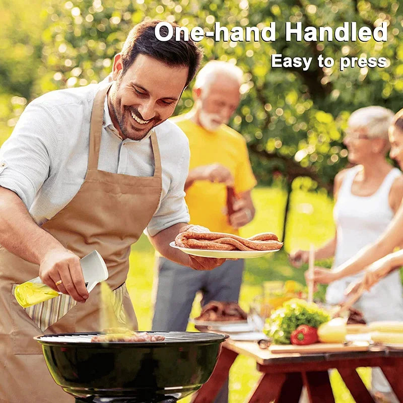 Olive Oil Sprayer Bottle Baking Barbecue Mist Sprayer Kitchen Cooking Vinegar Oil Dispenser for Air Fryer BBQ Picnic Tools