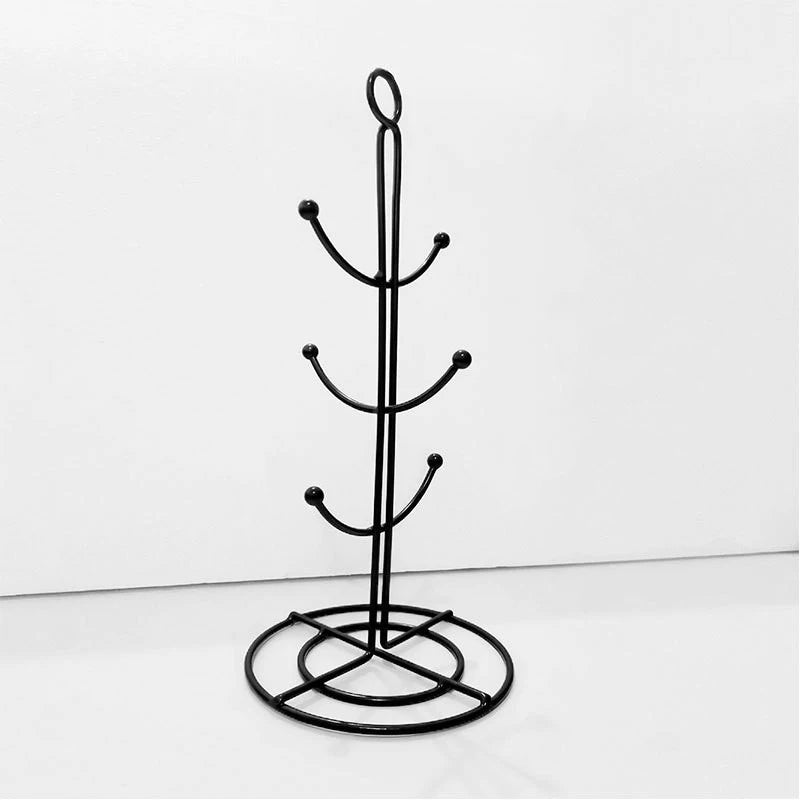 1Pc Glass Cup Storage Rack For Water Mug Draining Drying Organizer Drain Holder Stand Useful Home Kitchen Supply