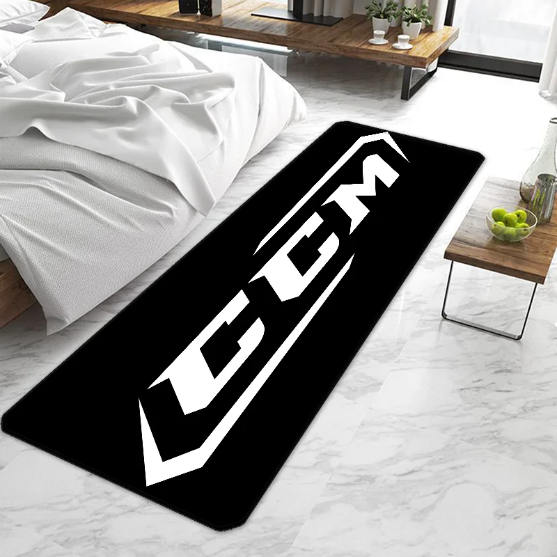 CCM Hockey Door Mat Entrance Doormat Non-slip Washable Kitchen Carpet Living Room Hallway Rugs Door Mats Bathroom Bath