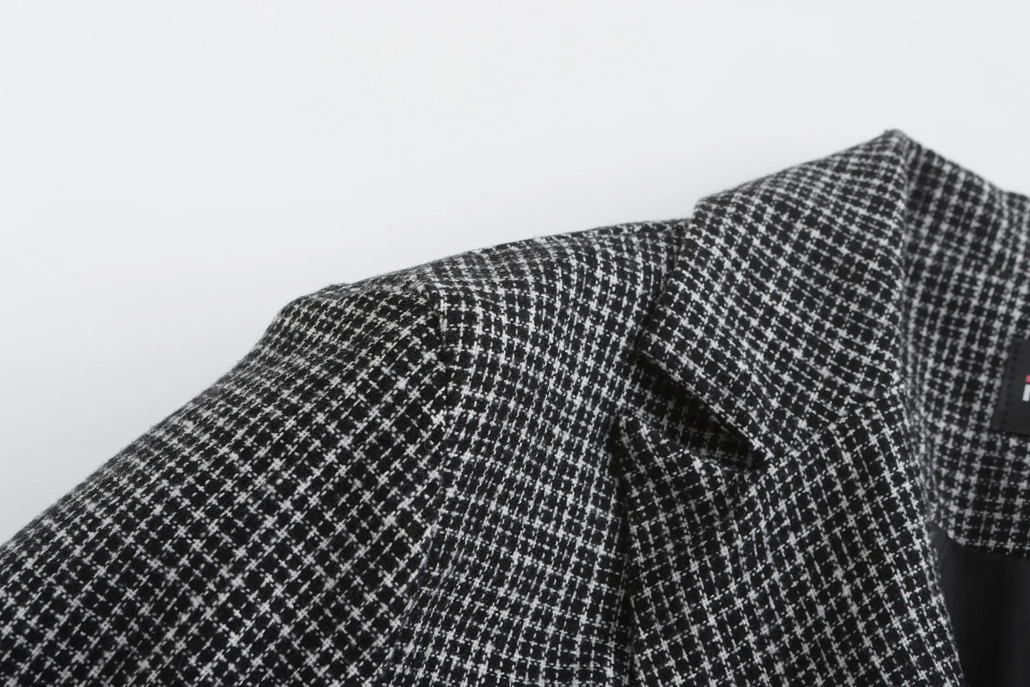 2024 Spring Autumn Men Blazers Slim Fit Plaid Suits Jackets Male Long Sleeve Double-breasted Outerwear Business Casual Coats