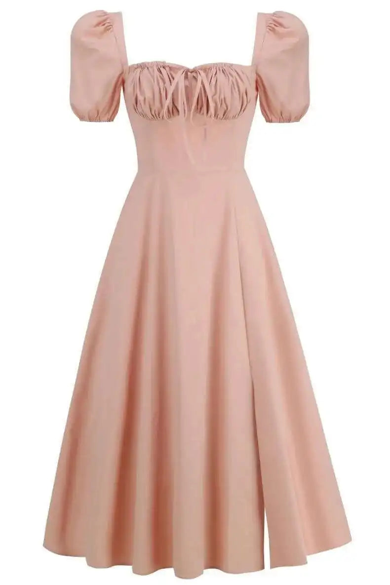 Avrilyaan White Lace Up Pleated Sexy Dress Women 2023 Split Backless Long Summer Dress Vestidos Elegant Holiday Casual Dresses