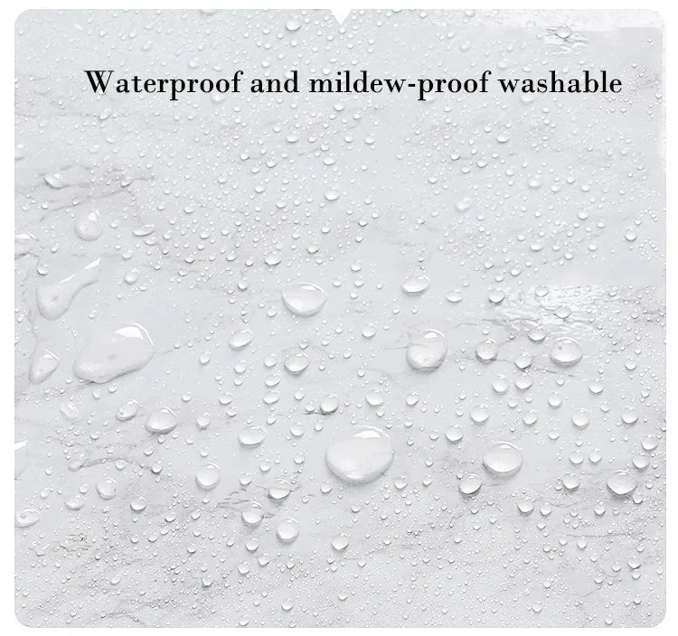 40cm Marble Kitchen Oil-Proof Film Stove Waterproof Moisture-Proof Self-Adhesive Wallpaper Countertop  Renovation Tile Stickers