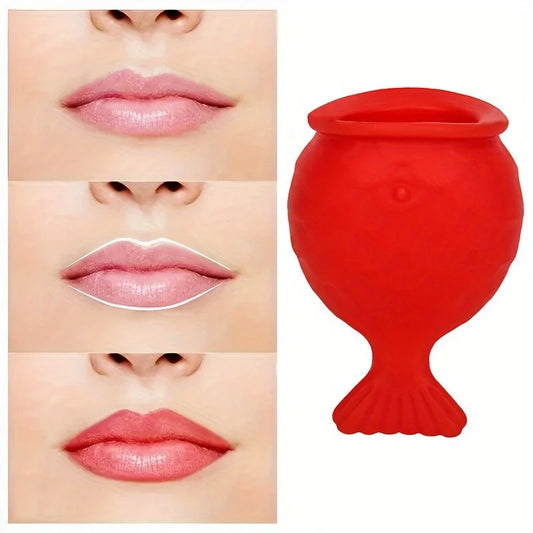 Silicone Fish Mouth Lip Plumper Women's Lip Plumping Tool Apple Lip Red Lip Beauty Facial Care Tool
