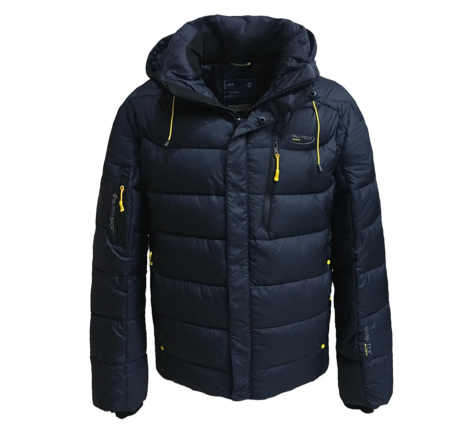 TALIFECK Men Winter Jacket Cotton Padded Jacket Parka Homme Quilted Coats High Quality Brand Winter Warm Coat Men Russian Size