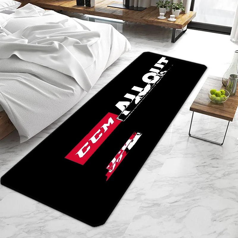 CCM Hockey Door Mat Entrance Doormat Non-slip Washable Kitchen Carpet Living Room Hallway Rugs Door Mats Bathroom Bath