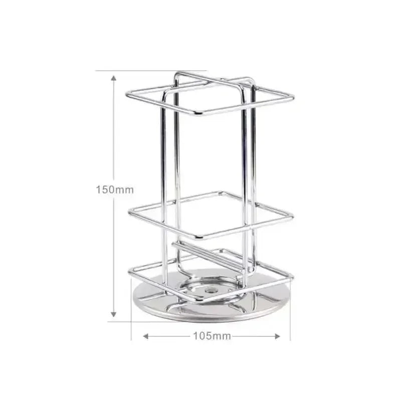 40 Pcs Black Coffee Capsule Storage Rack Metal Rotating Nespresso Storage Rack Kitchen Coffee Tower Stand