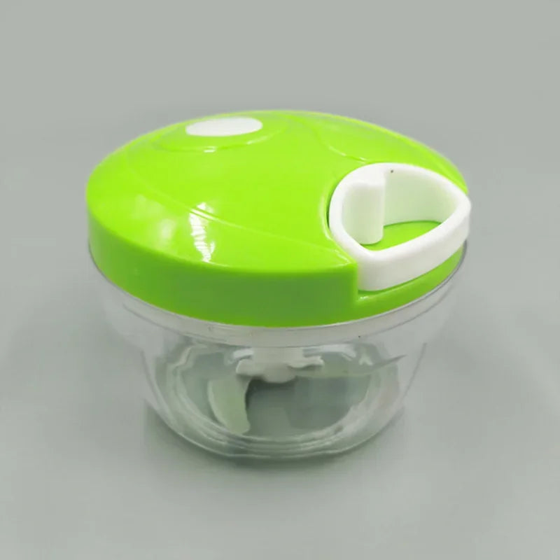 400ML Manual Meat Mincer Garlic Chopper Rotate Garlic Press Crusher Vegetable Onion Cutter Kitchen Cooking Accessories Processor