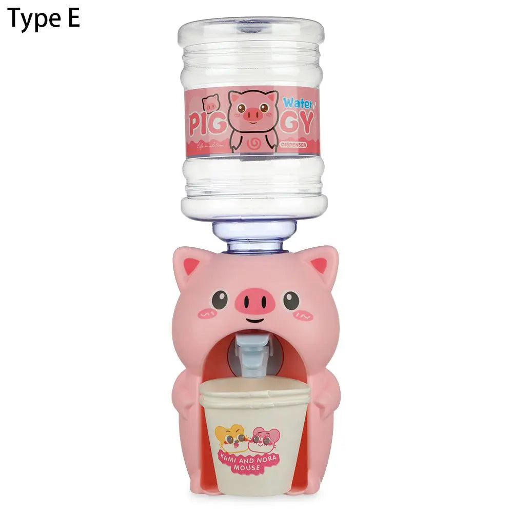 Children's Mini Fun Water Dispenser Electric Acousto-optic Simulation House Drinking Machine Baby Kitchen Toy Children Gift