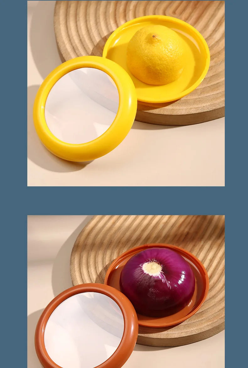 Kitchen Storage Box Fruit Vegetable Container Fresh Box Avocado Tomato Lemon Onion Fresh-Keeping Crisper Kitchen Gadgets