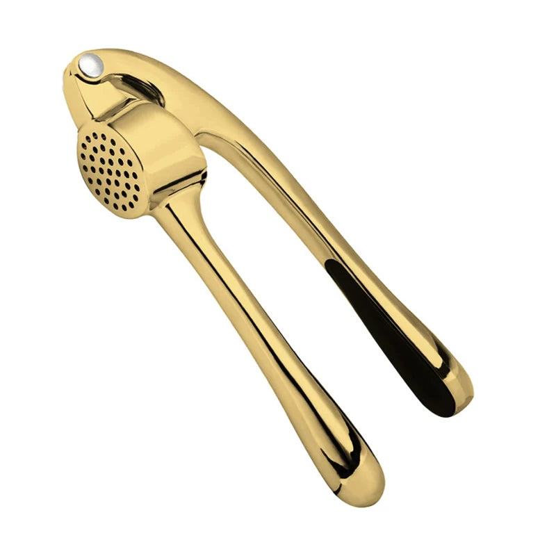 Zinc Alloy Garlic Presser Ginger Crusher Handheld Device Metal Mincer Squeezer Chopper Vegetables Masher Practical Kitchen Tools