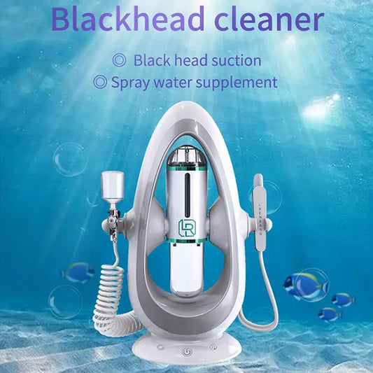 Peeling Beauty Device New Small Bubble Oxygen Injection Instrument Hydra Dermabrasion Aqua Facial Cleaning Suction Blackhead