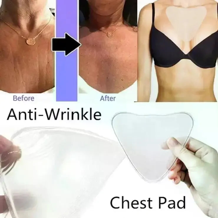 Reusable Silicone Wrinkle Removal Sticker Facial Lifting Strips Set Forehead Neck Line Remover Eye Patches Anti Aging Skin Pads