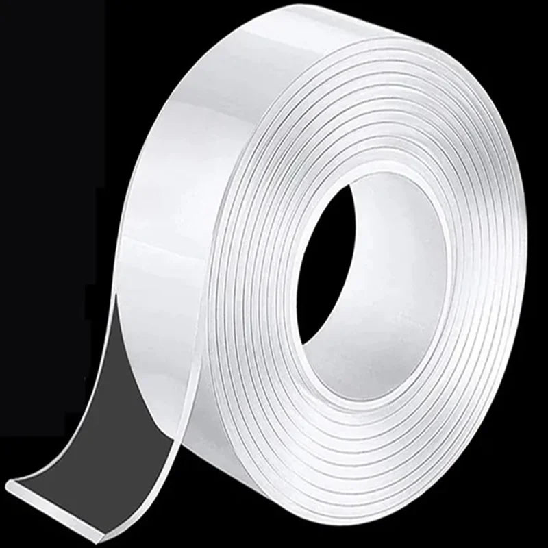 Transparent Double-sided Tape Nanometer Reusable Seamless Strong And Versatile  Suitable For Home Kitchen Office And Car