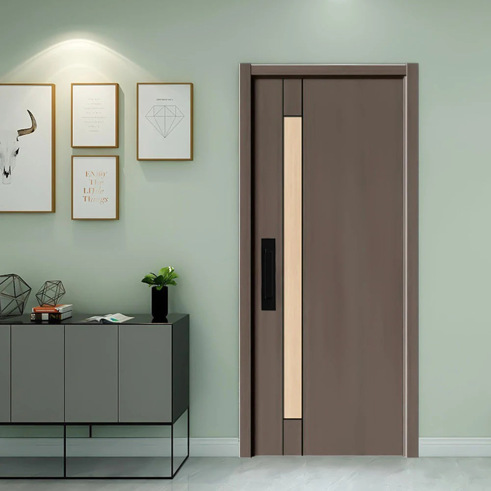 Door Handle Cabinet Pulls Aluminum Push-pull Balcony Gate Window Pulls Knob Kitchen Furniture Hardware Handle