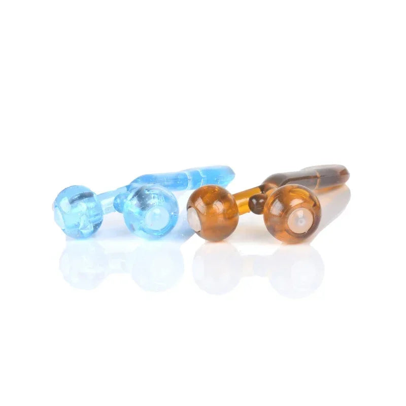 Y-shaped Facial Roller Massager Multi-functional Massage Stick Small Double Ball Roller Lifting V Face Facial Lifting Tool