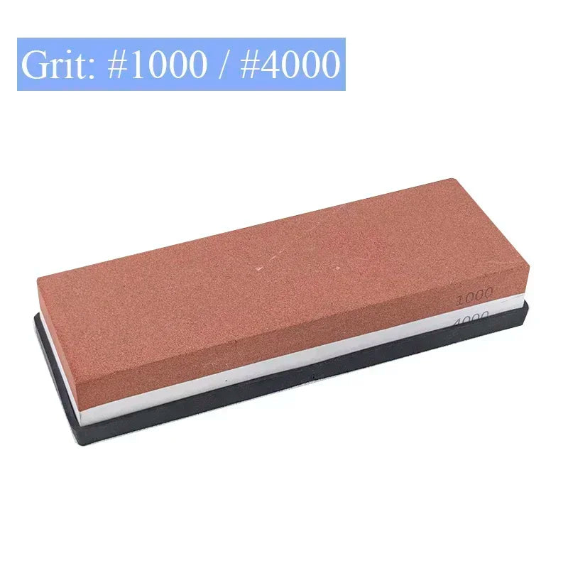 400 1000 3000 Grit Double-sided Sharpening Stone Base Angle Guide Set Kitchen Knife Sharpener Grinding Whetstone Apex Egde Blade