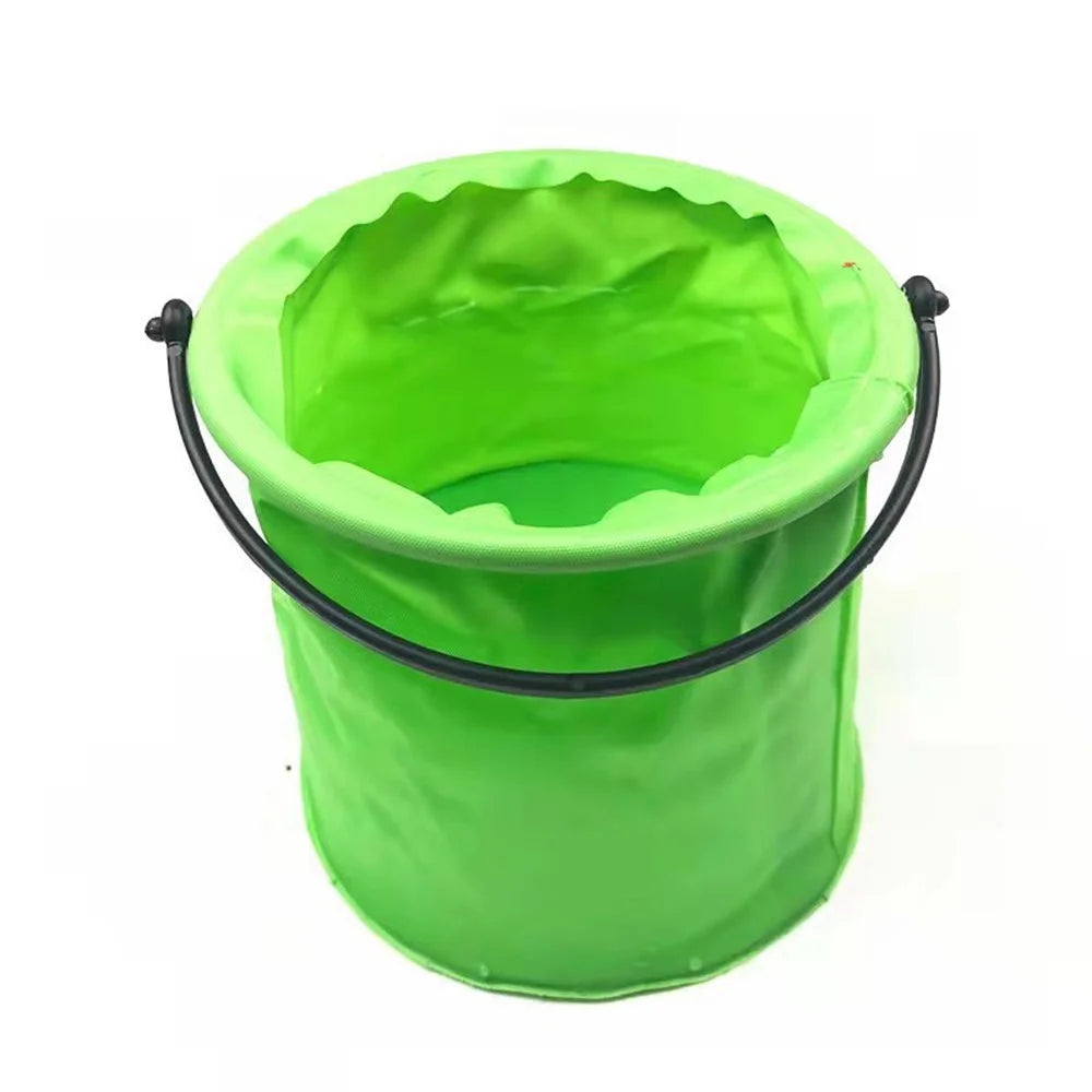 Retractable Bucket For Fishing Folding Collapsible Bucket Wash Outdoor Fishing Square Barrel Bathroom Kitchen Folding Bucket